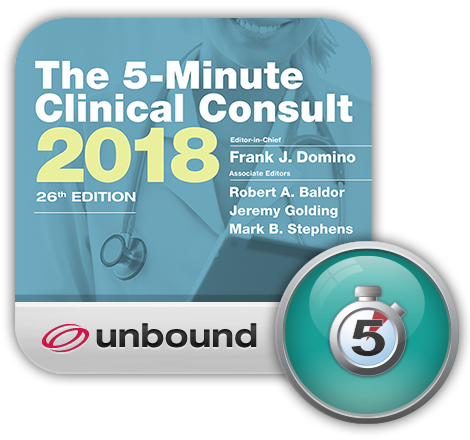 5-Minute Clinical Consult App for iPhone, iPad, Android 